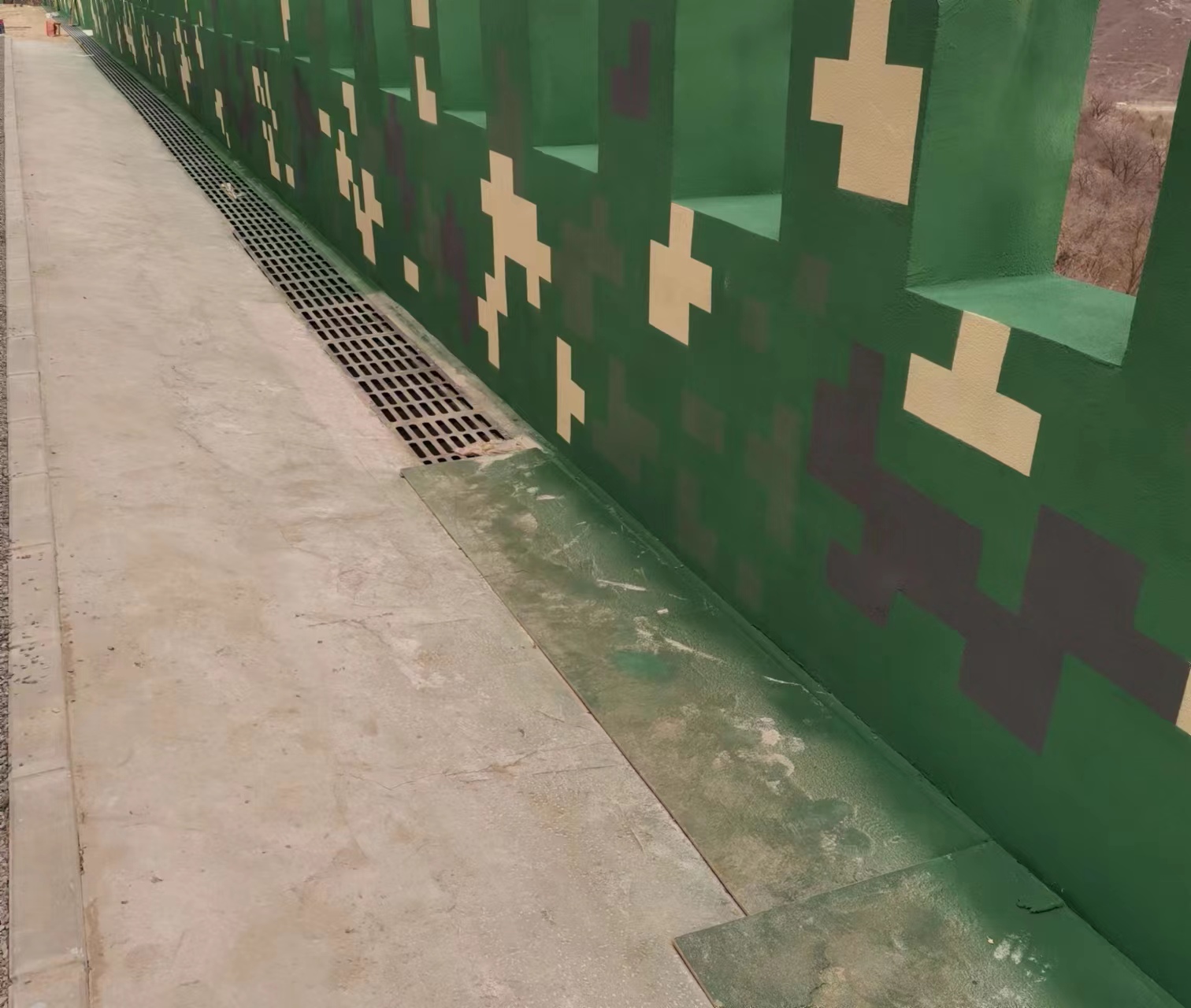 汕尾围墙迷彩喷涂,数迷彩漆